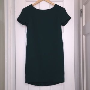 2 for $30 Necessary Objects forest green shift dress